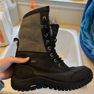 UGG Black and Gray Women Boots